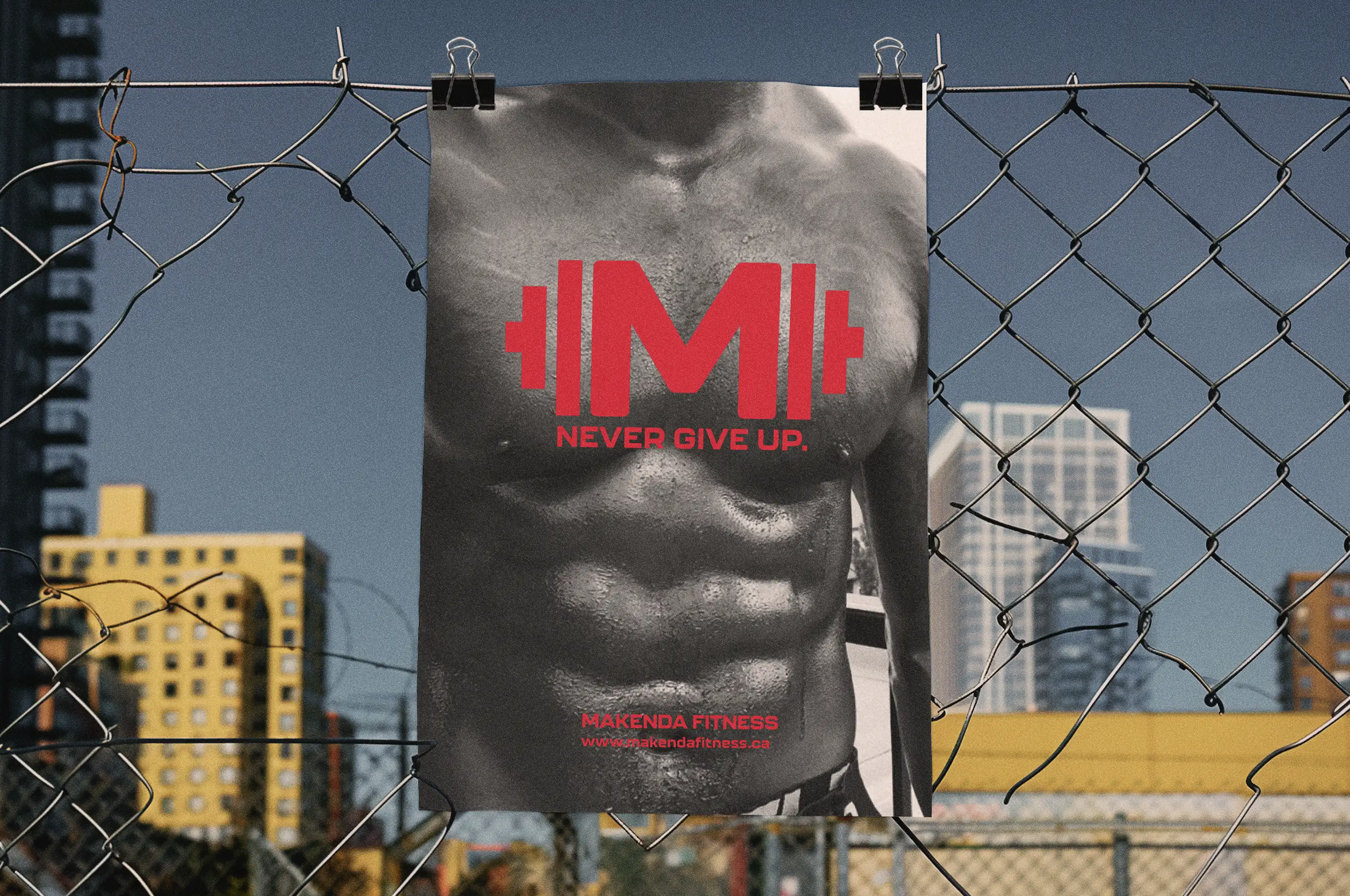 Makenda Fitness logo design