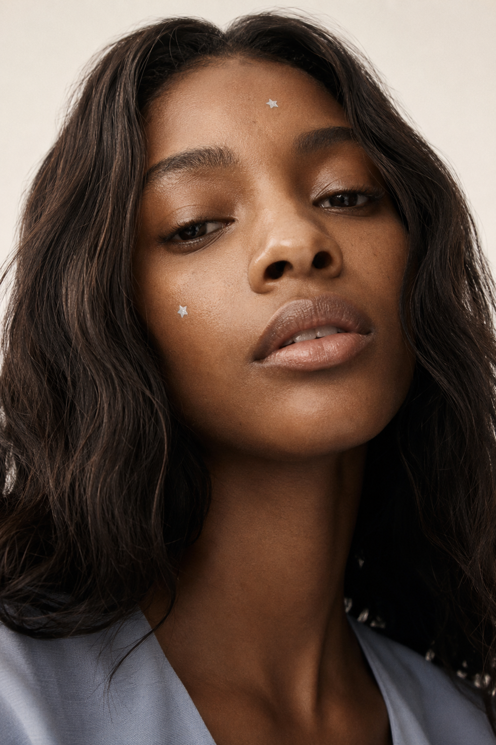 Vesper campaign — portrait with visible patch